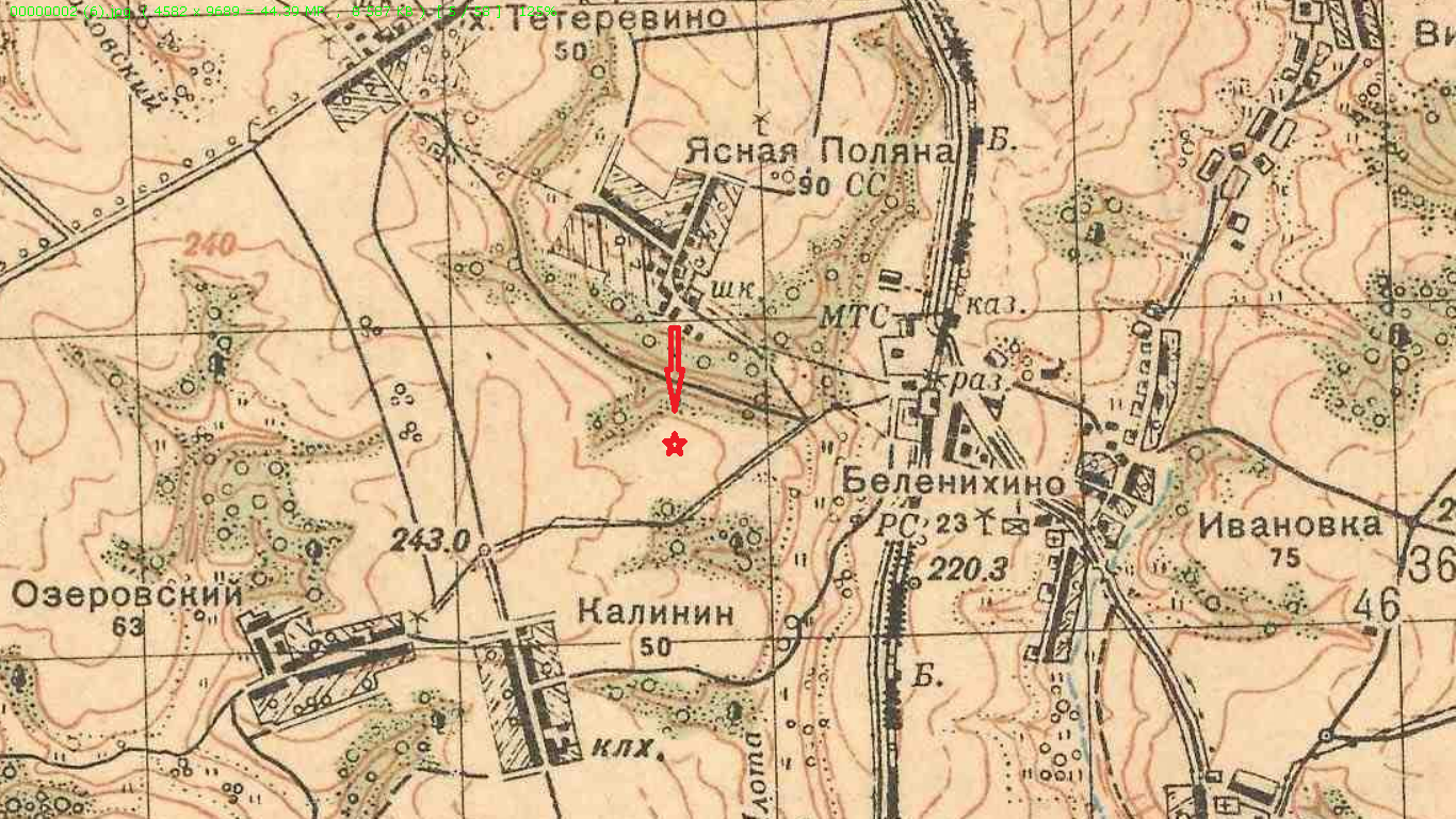 Беленихино белгородская область карта