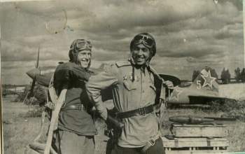 Климов А.В. и Зорин В.А. 2-й Прибалтийский фронт. 1944.jpg