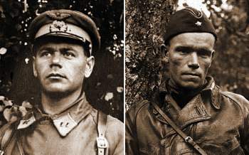 к-р 215 шап м-р Леонид Давыдович Рейно и зам ком 215 шап к-н Иван Иванович Гвоздев.jpg